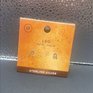 EARTHBOUND TRADING CO Leo Silver Stud Earrings